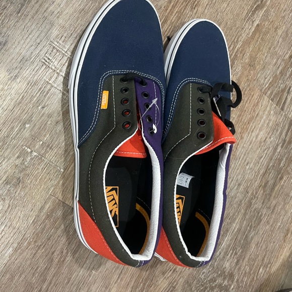 Vans Mens Shoes Size 13 Era Mix & Match Violet Indigo Forrest Green - Picture 2 of 2
